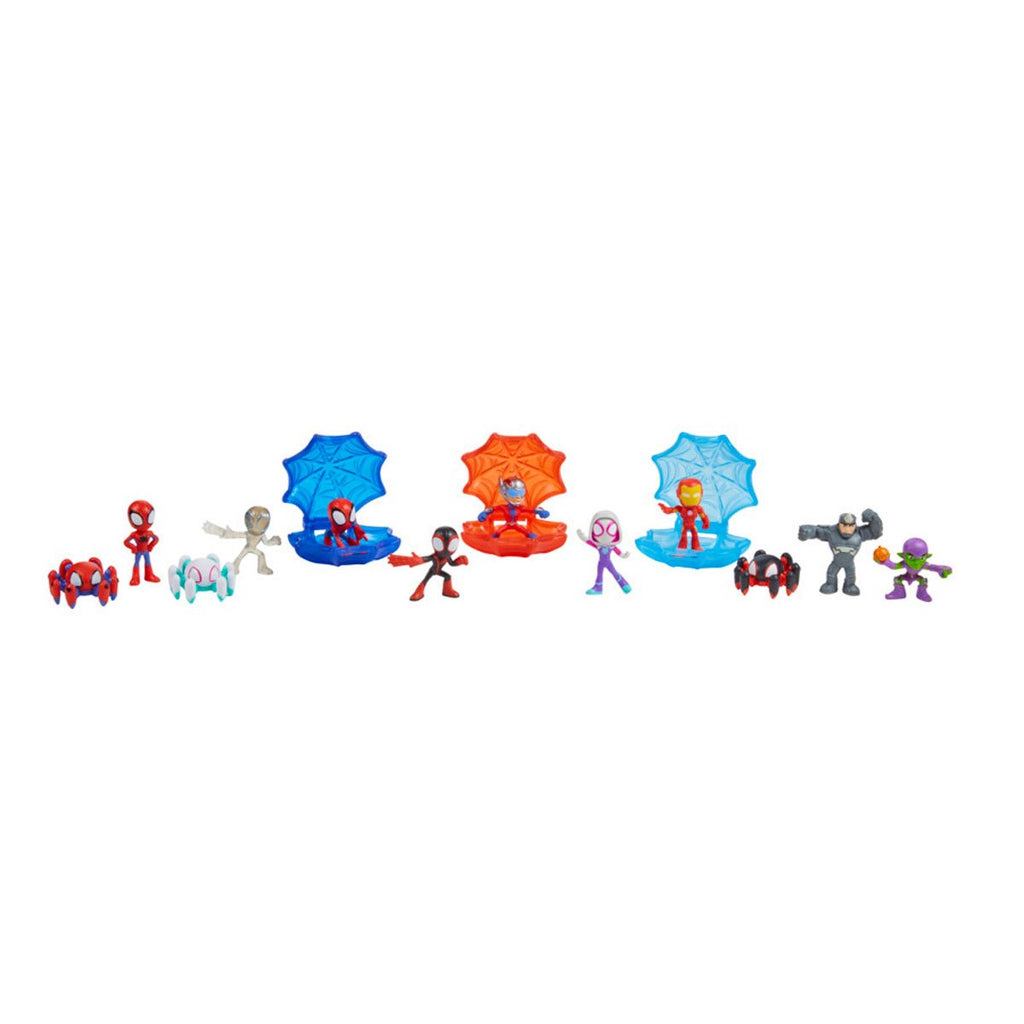 Spidey and His Amazing Friends Webs Up 2 1/2-Inch Mini-Figures Wave 1 Case of 12