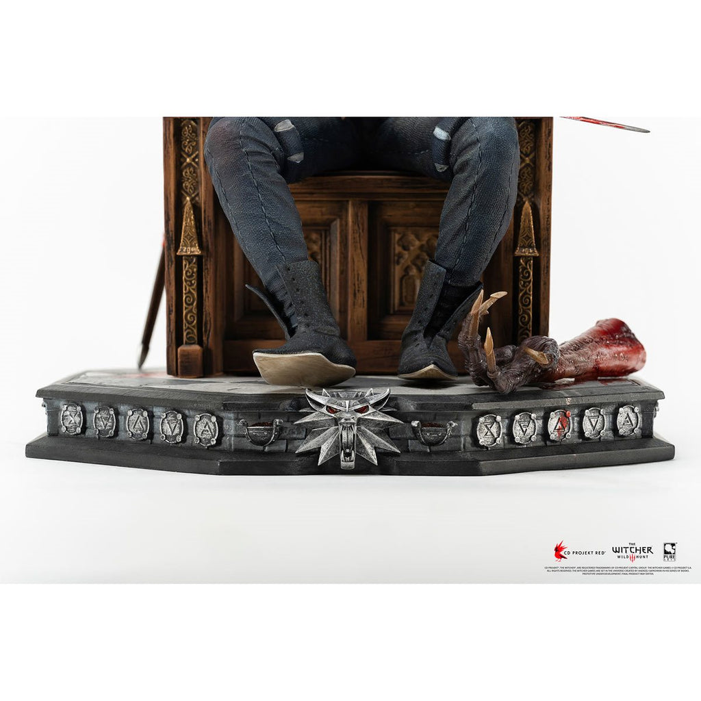 Witcher 3 Wild Hunt Geralt 1:6 Scale Resin Statue