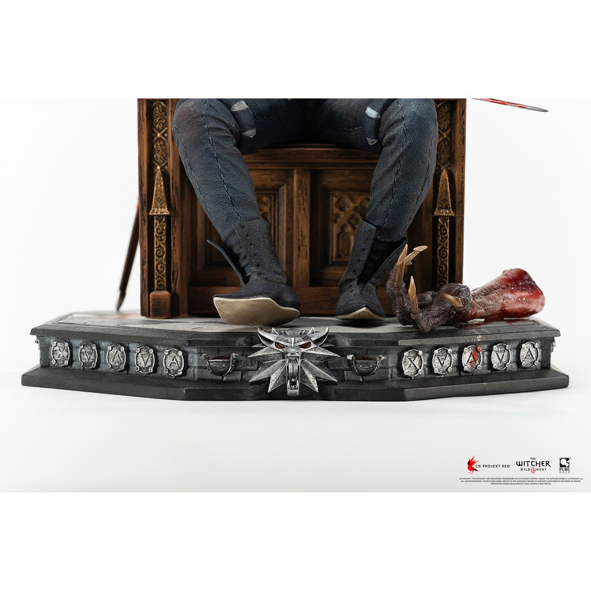 Witcher 3 Wild Hunt Geralt 1:6 Scale Resin Statue