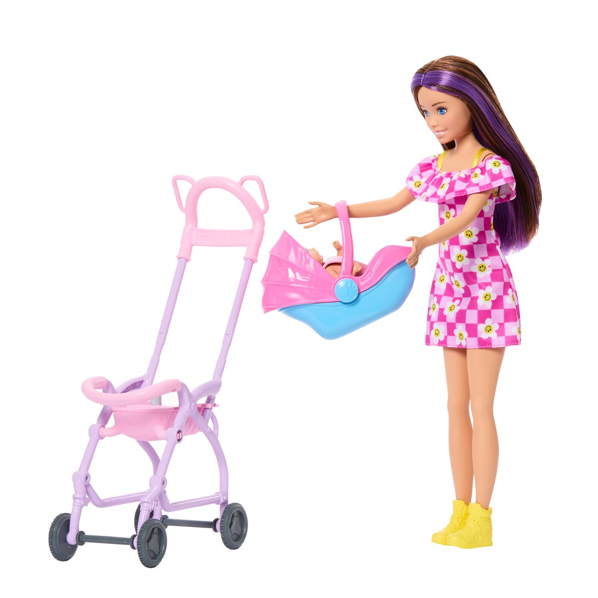 Barbie Family & Friends Skipper Stroller Playset and Doll