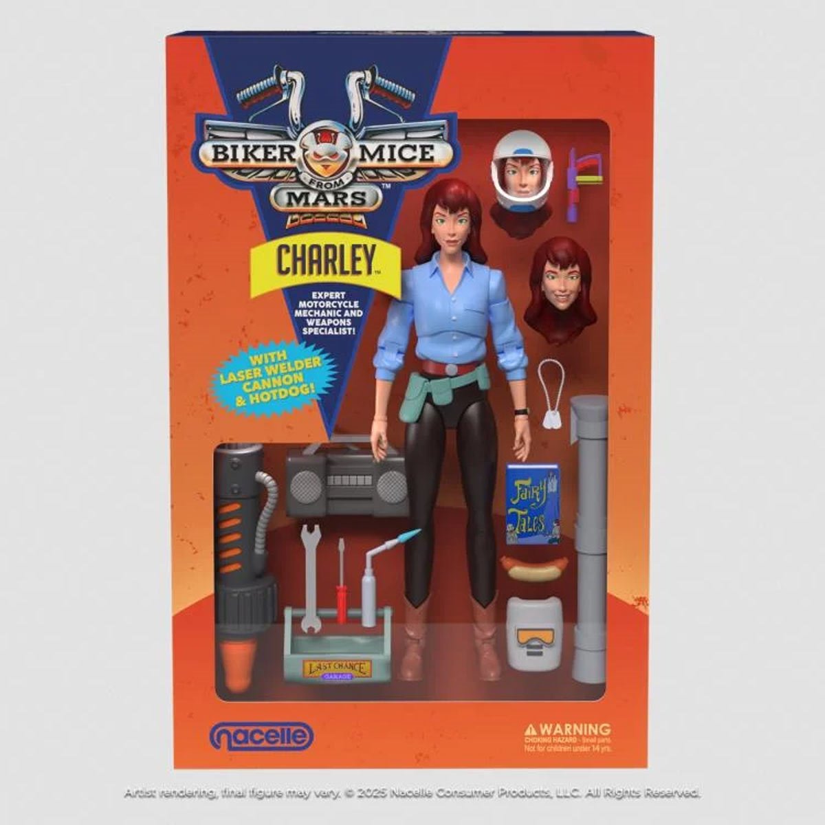 Biker Mice from Mars Wave 2 Charley 7-Inch Scale Action Figure