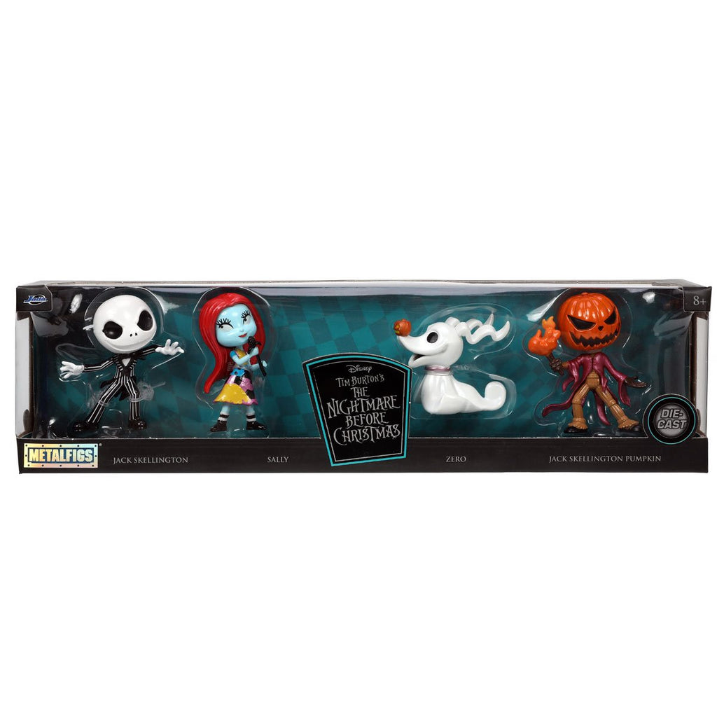 Nightmare Before Christmas 2 1/2-Inch MetalFigs 4-Pack