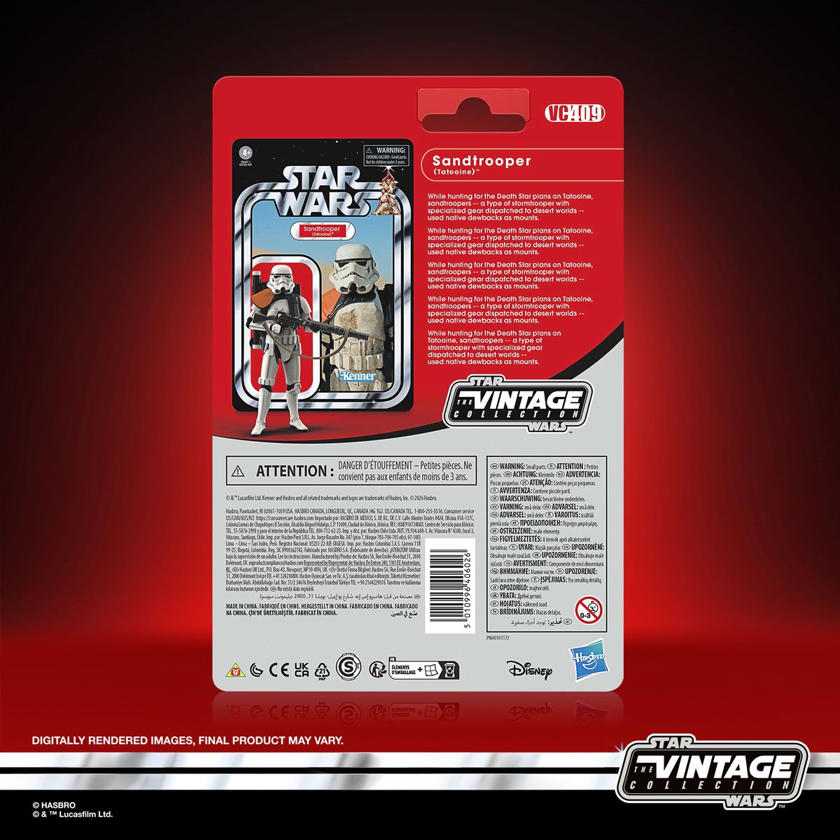 Star Wars The Vintage Collection 3 3/4-Inch Action Figure 3 Wave 3 Case of 8