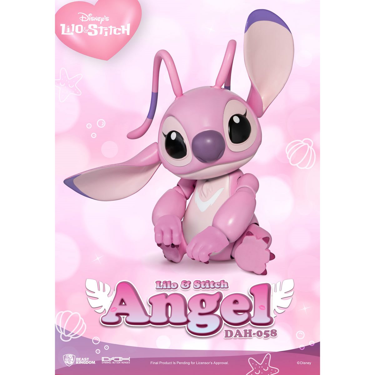 Lilo & Stitch Angel DAH-058 Dynamic 8-Ction Heroes Action Figure