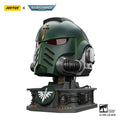 Joy Toy Warhammer 40,000 Dark Angels MkX 1:1 Scale Roleplay Helmet Prop Replica with Stand