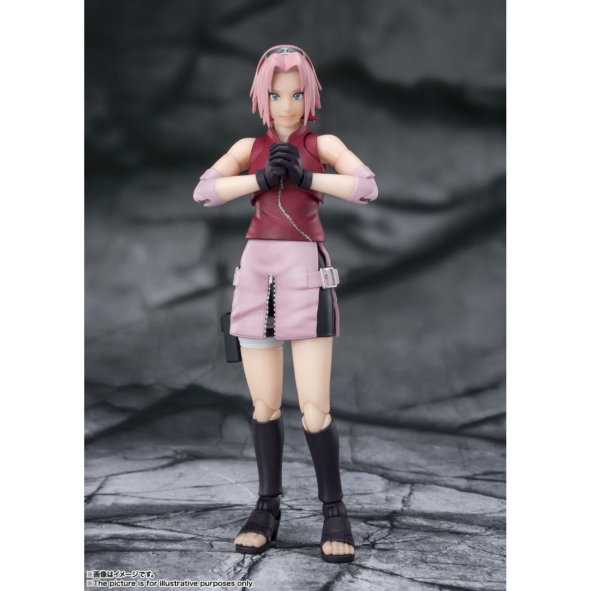 Naruto Shippuden Sakura Haruno Inheritor of Tsunade's Indominable Will S.H.Figuarts Action Figure