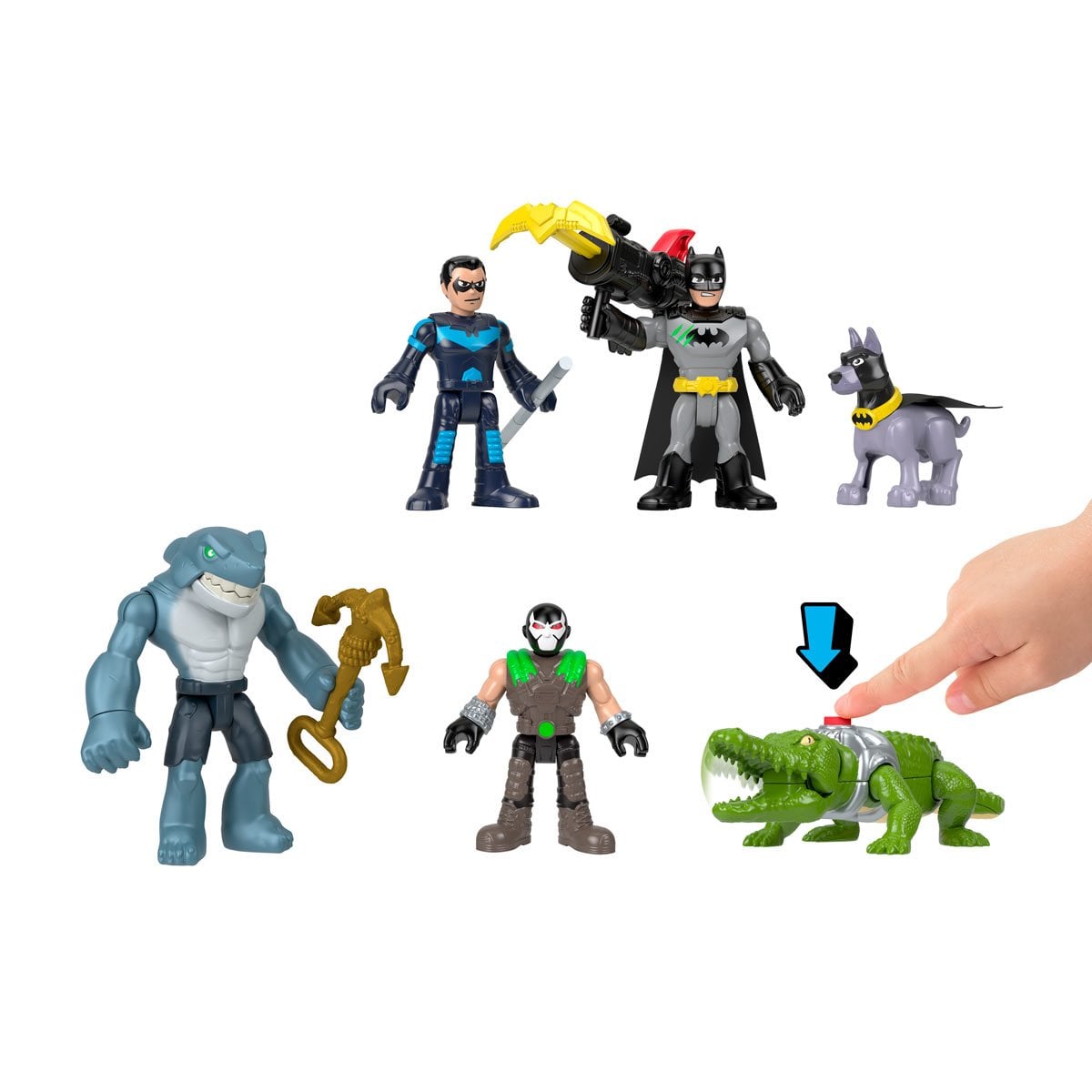 DC Super Friends Imaginext Super Heroes vs Monsters Figure Multipack