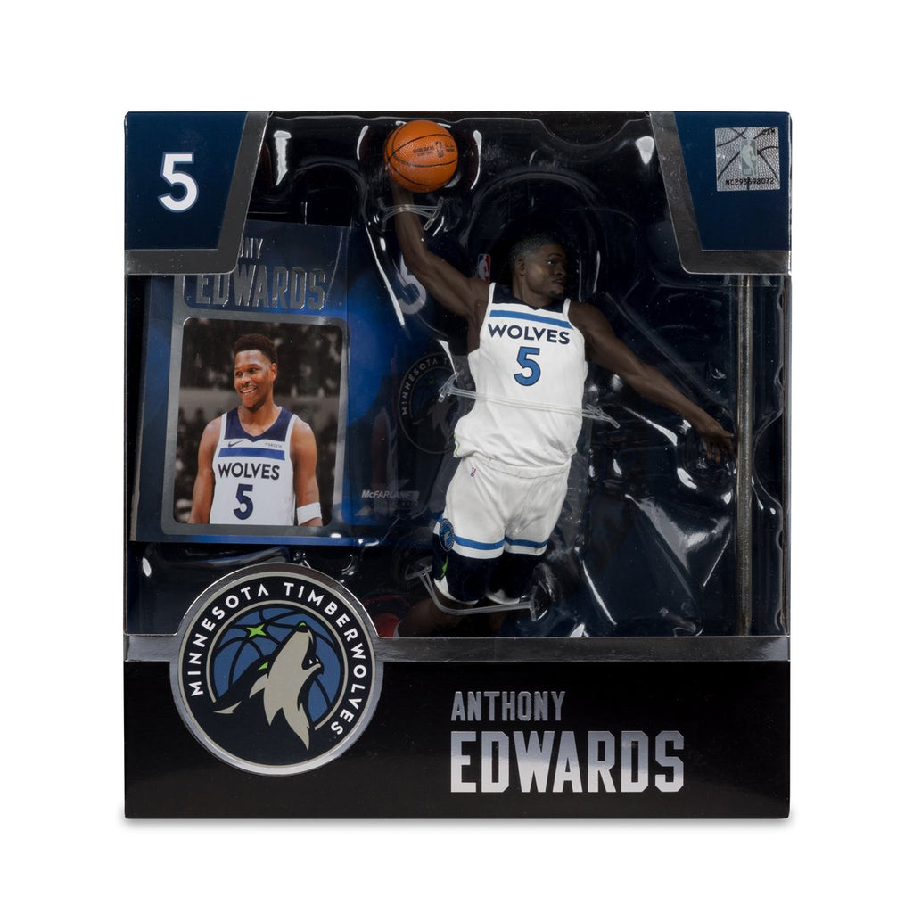 NBA McFarlane's SportsPicks Minnesota Timberwolves Anthony Edwards 7-Inch Posed Figure