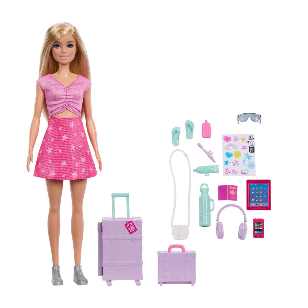 Barbie Family & Friends Malibu Travel Doll