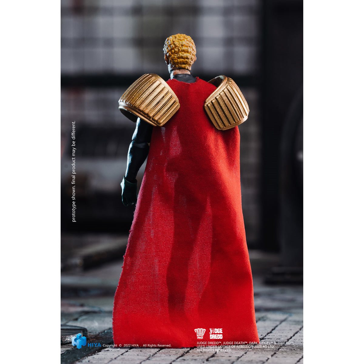 Judge Dredd Chief Judge Caligula Exquisite Mini Series 1:18 Scale Action Figure