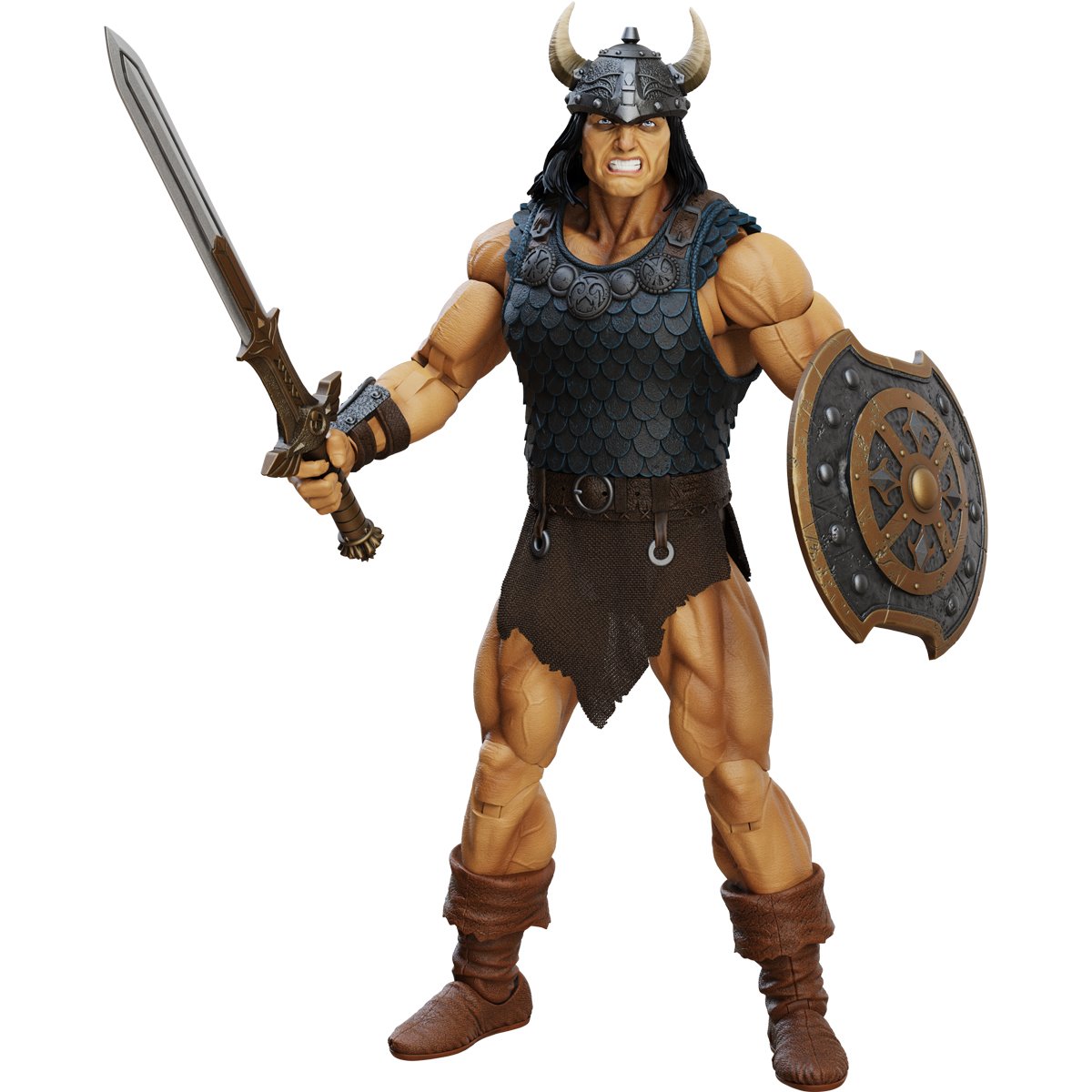 Conan the Barbarian Reaver of the Black Coast Epic H.A.C.K.S. 1:12 Scale Action Figure