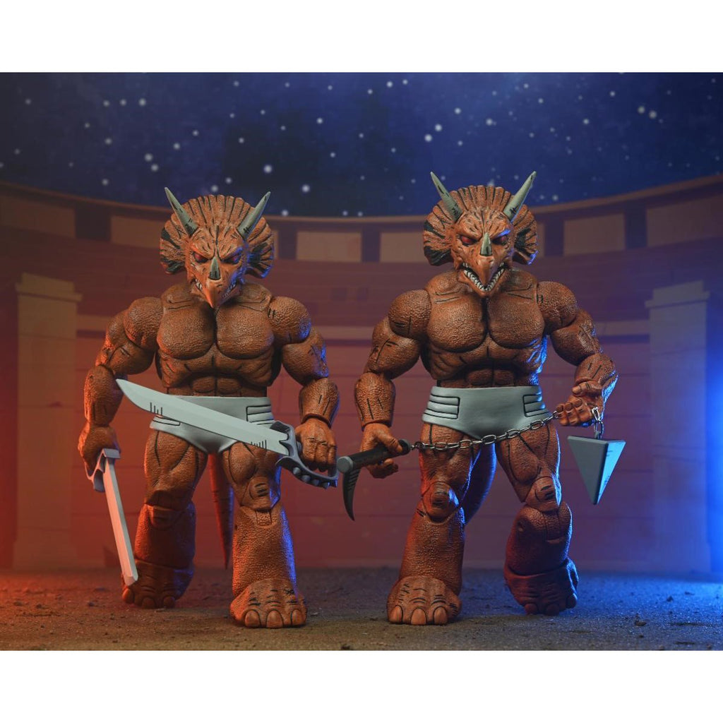 Teenage Mutant Ninja Turtles Mirage Comics Triceraton Gladiator 7-Inch Scale Action Figure