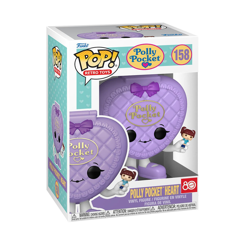 Polly Pocket Heart Purple Funko Pop! Vinyl Figure #158