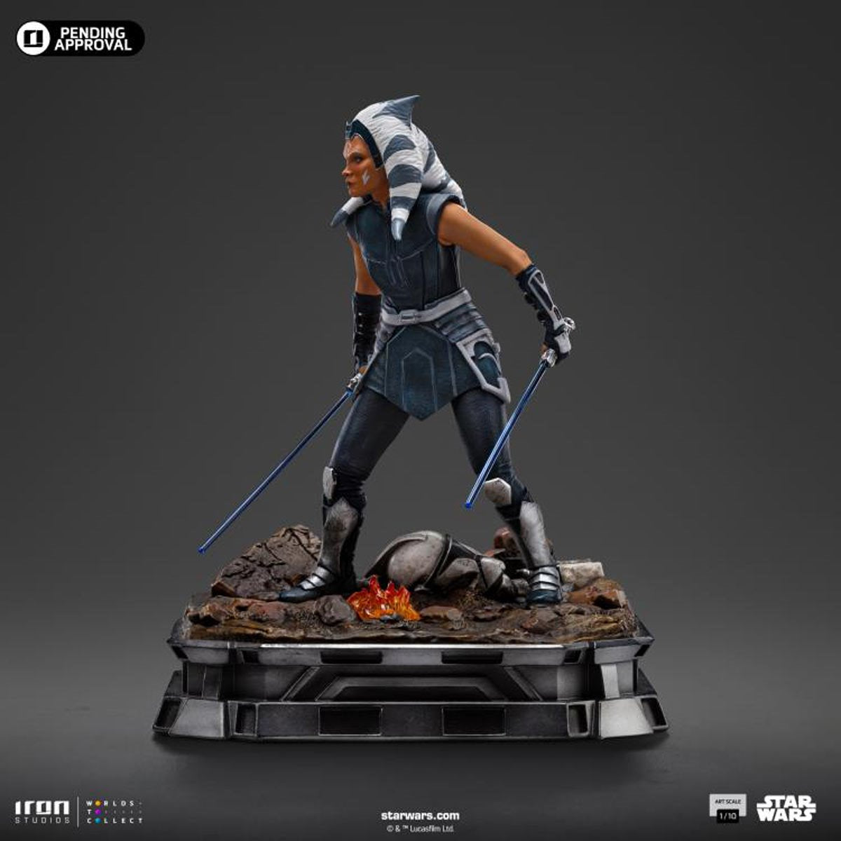 Star Wars: Ahsoka Tano Padawan Version 1:10 Art Scale Limited Edition Statue