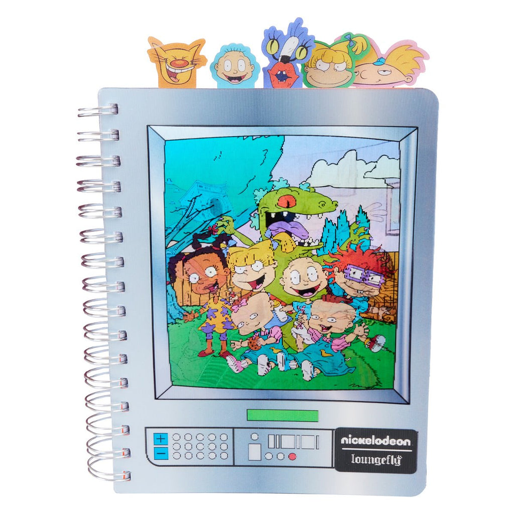 Nickelodeon Retro TV Triple Lenticular Tab Journal