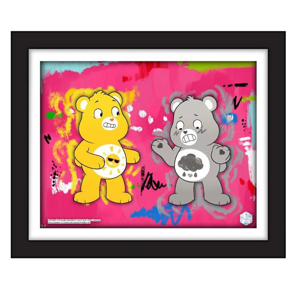 Care Bears Once Upon a Rainbow #1101 Animation Cel Artist Edition Framed Art Print