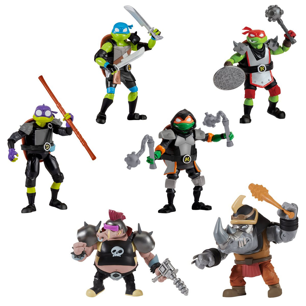 Tales of the Teenage Mutant Ninja Turtles Basic Action Figure Wave 6 Revision 1 Case of 8