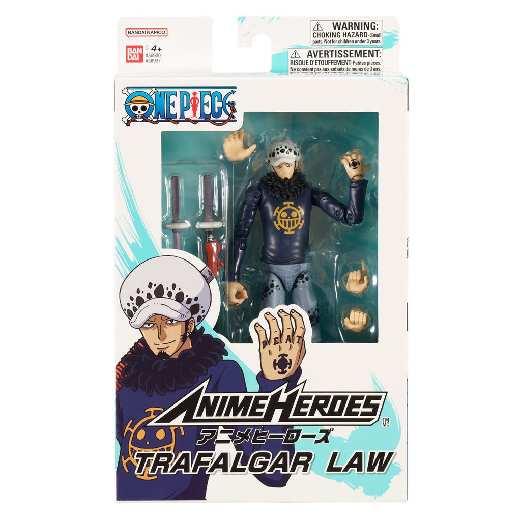 One Piece Anime Heroes Action Figure Wave 2 Case of 6