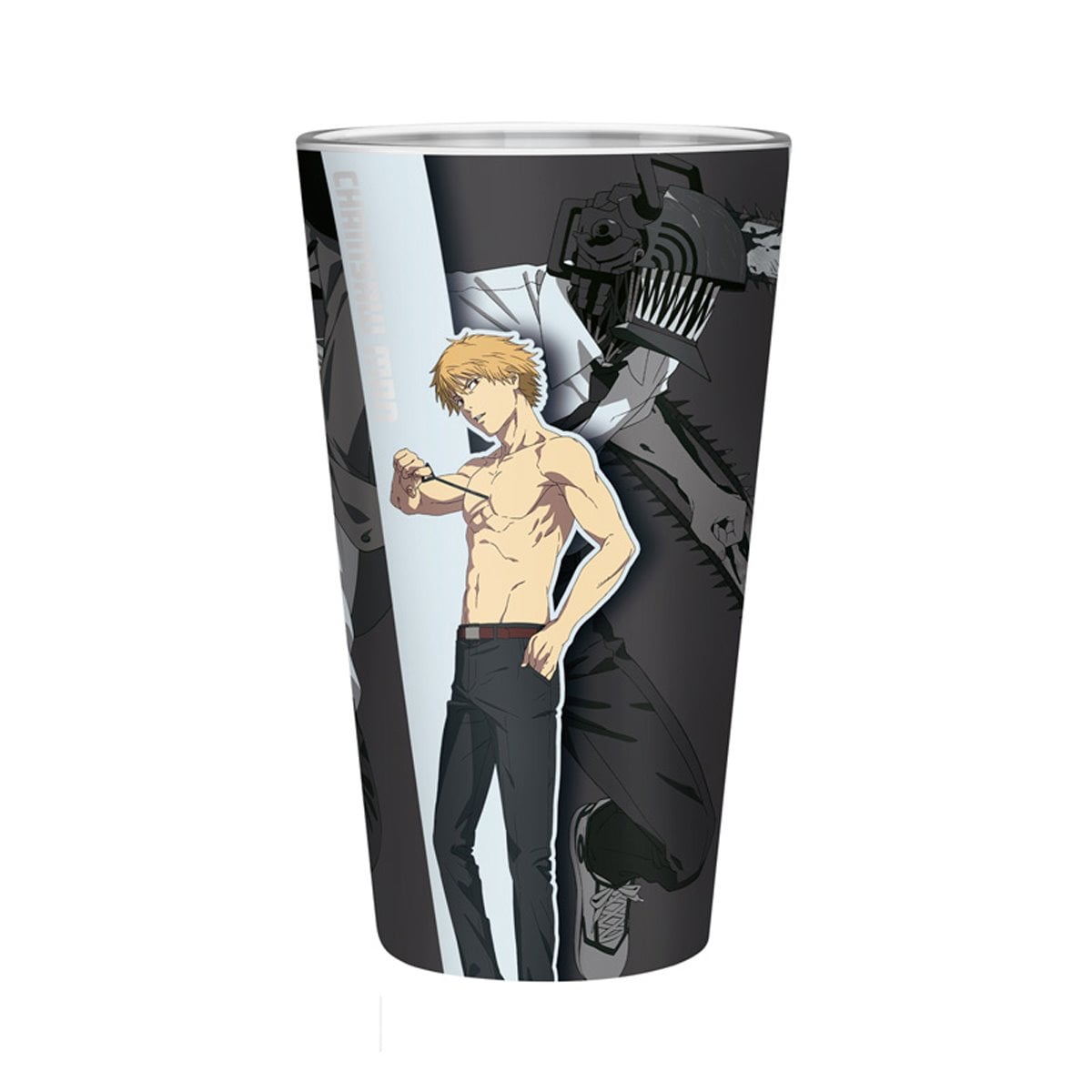 Chainsaw Man Trio Glass