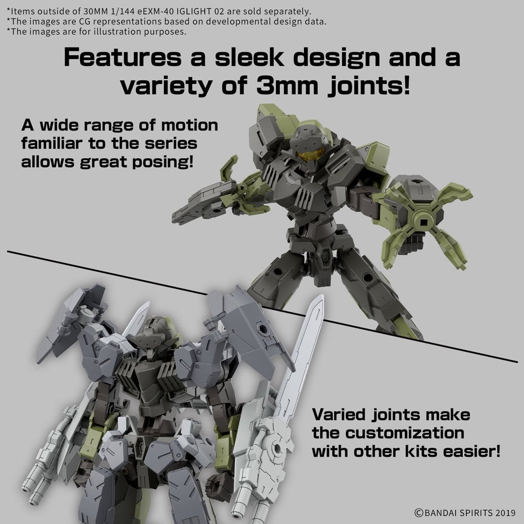 30 Minutes Missions eEXM-40 Iglight 02 1:144 Scale Model Kit