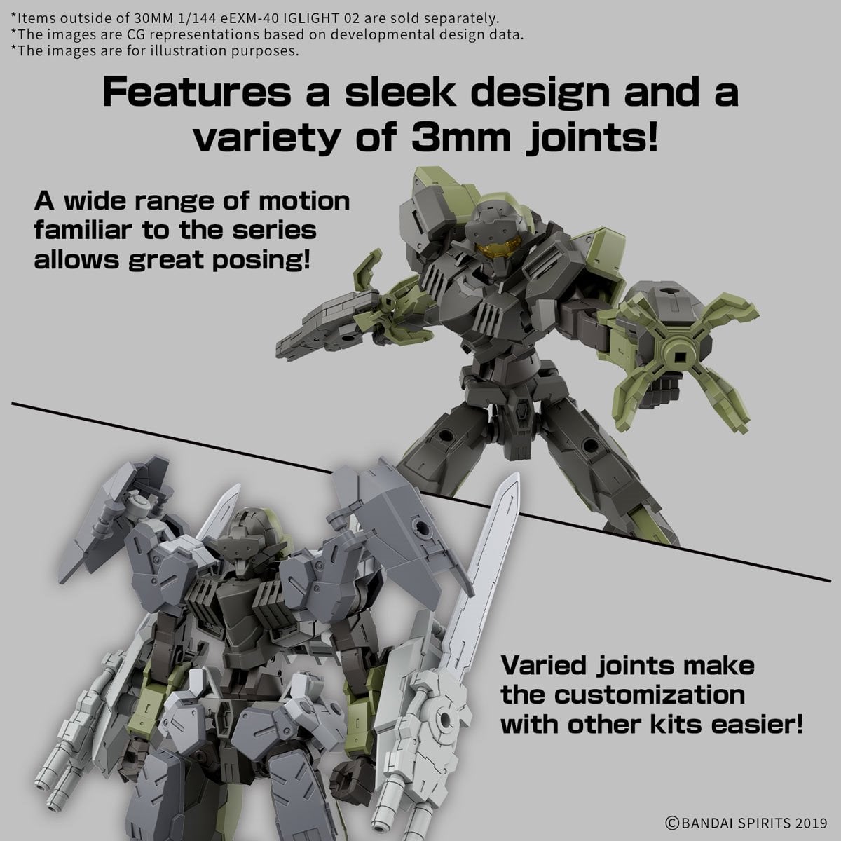 30 Minutes Missions eEXM-40 Iglight 02 1:144 Scale Model Kit