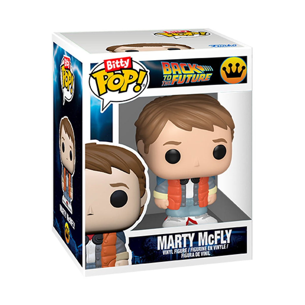Back to the Future Marty McFly and Time Machine Funko Bitty Pop! Ride