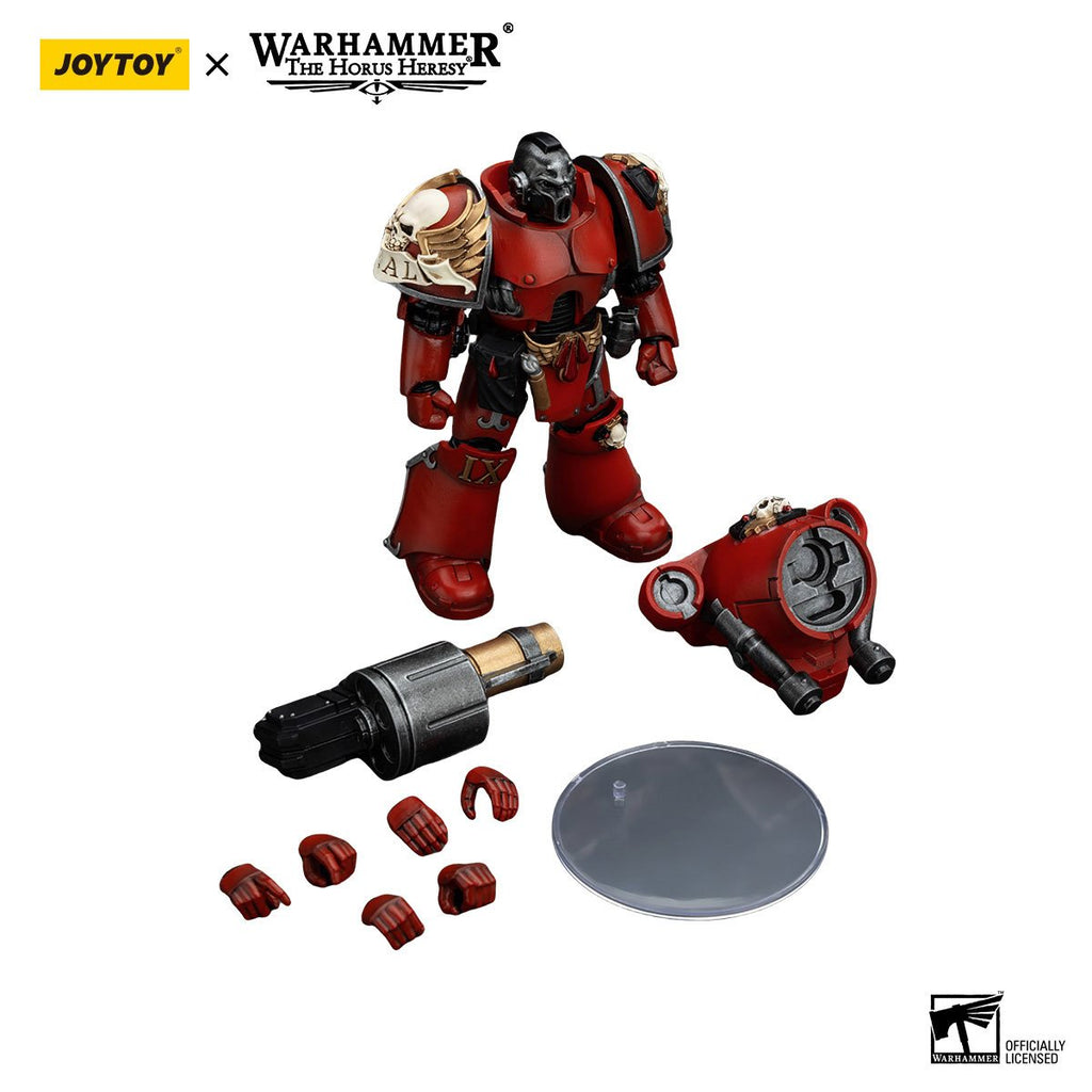 Joy Toy Warhammer Horus Heresy Blood Angels Tears Squad Erelim with Grenade Launcher 1:18 Scale Action Figure