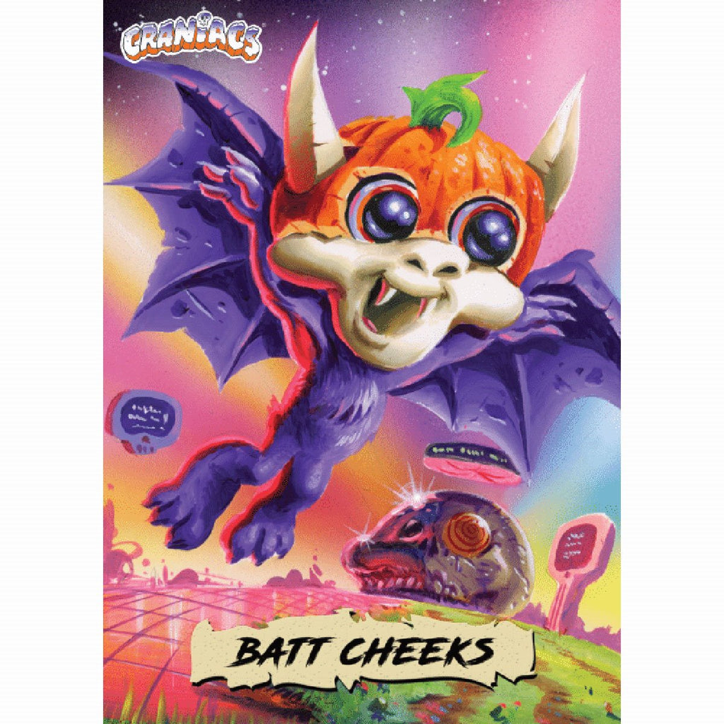 Craniacs Series 3 Skullblam Hobby Box Trading Card Display of 24 Packs