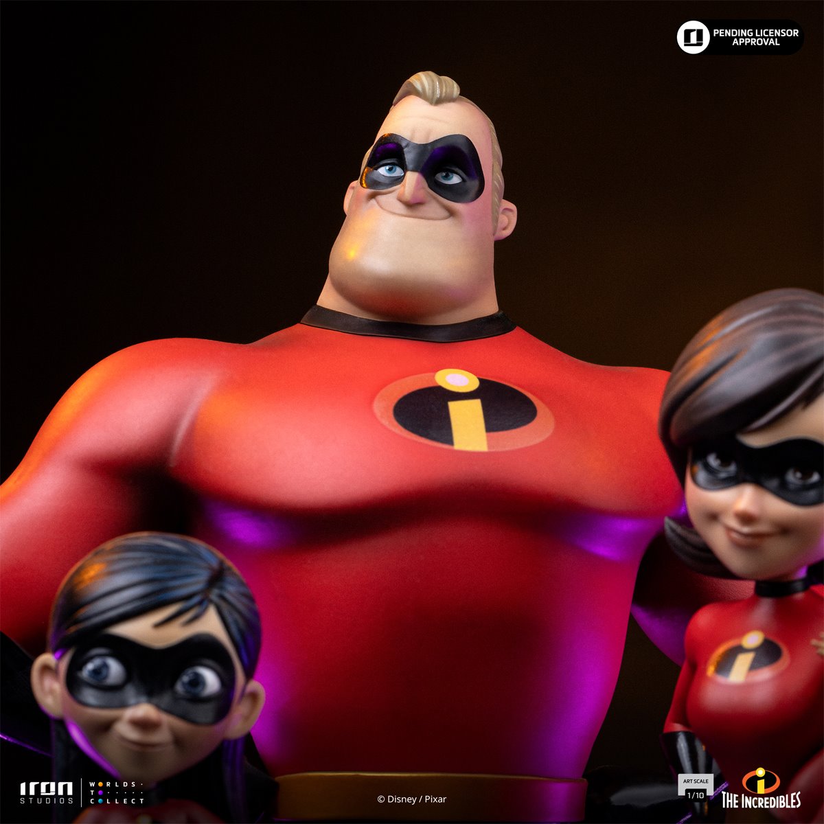 The Incredibles 1:10 Art Scale Diorama Limited Edition Statue