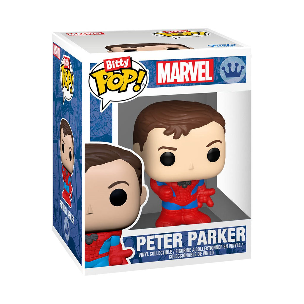 Spider-Man Peter Parker Funko Bitty Pop! Mini-Figure 4-Pack