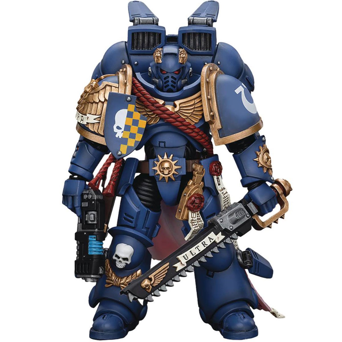 Joy Toy Warhammer 40,000 Ultramarines Captain with Jump Pack 1:18 Scale Action Figure