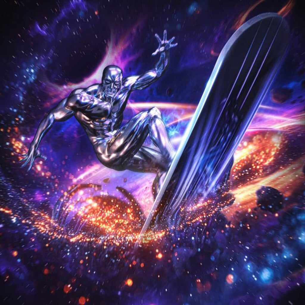 Silver Surfer The Infinity Gauntlet Battle Diorama Series 1:10 Art Scale Limited Edition Statue