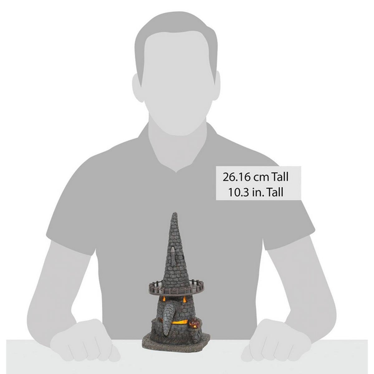 The Nightmare Before Christmas Village Witch Tower Statue