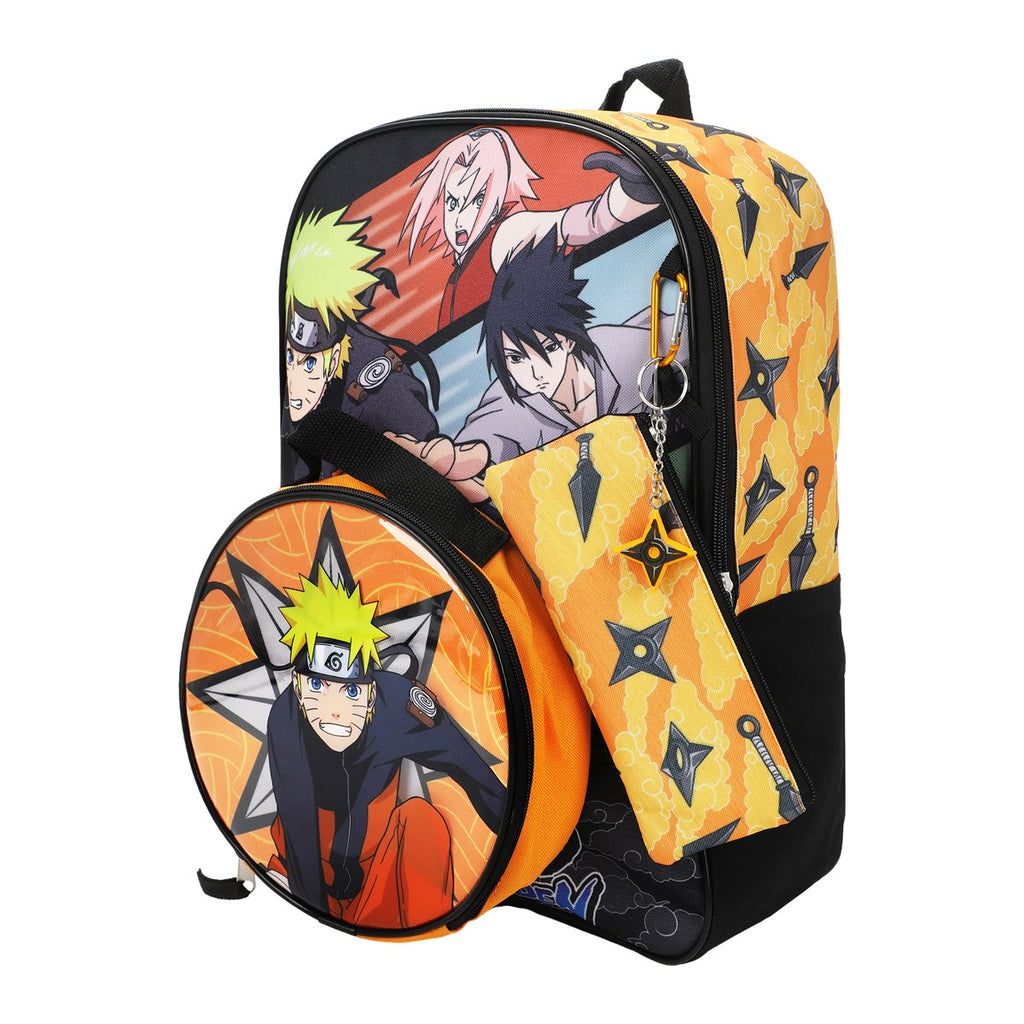 Naruto Shippuden Backpack 5-Piece Set