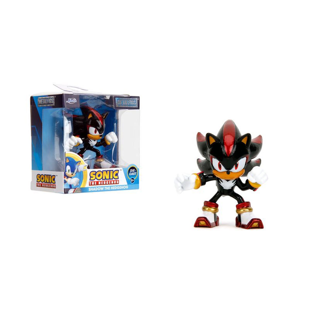Sonic the Hedgehog Wave 1 MetalFigs 2 1/2-Inch Die-Cast Metal Mini-Figure Set of 4