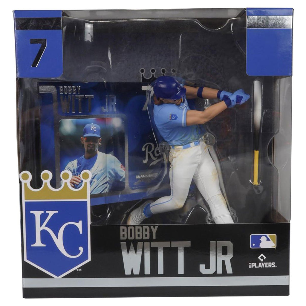 MLB SportsPicks Kansas City Royals Bobby Witt Jr. 7-Inch Posed Figure Case of 6