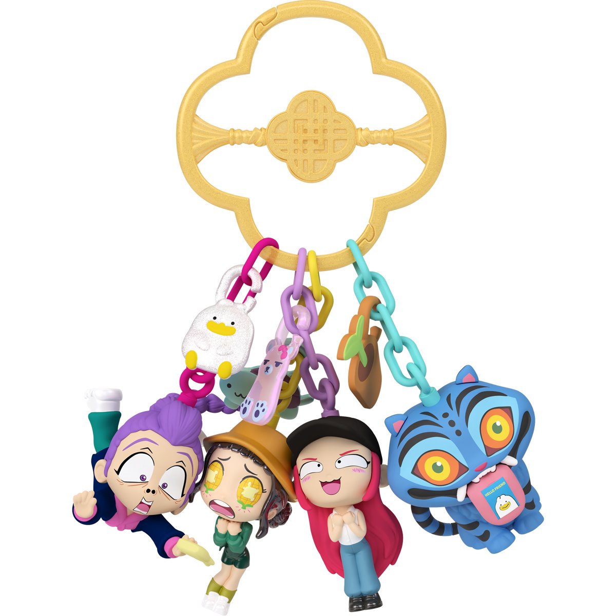 KPop Demon Hunters Mini-Figure Key Chain Blind Box Case of 12