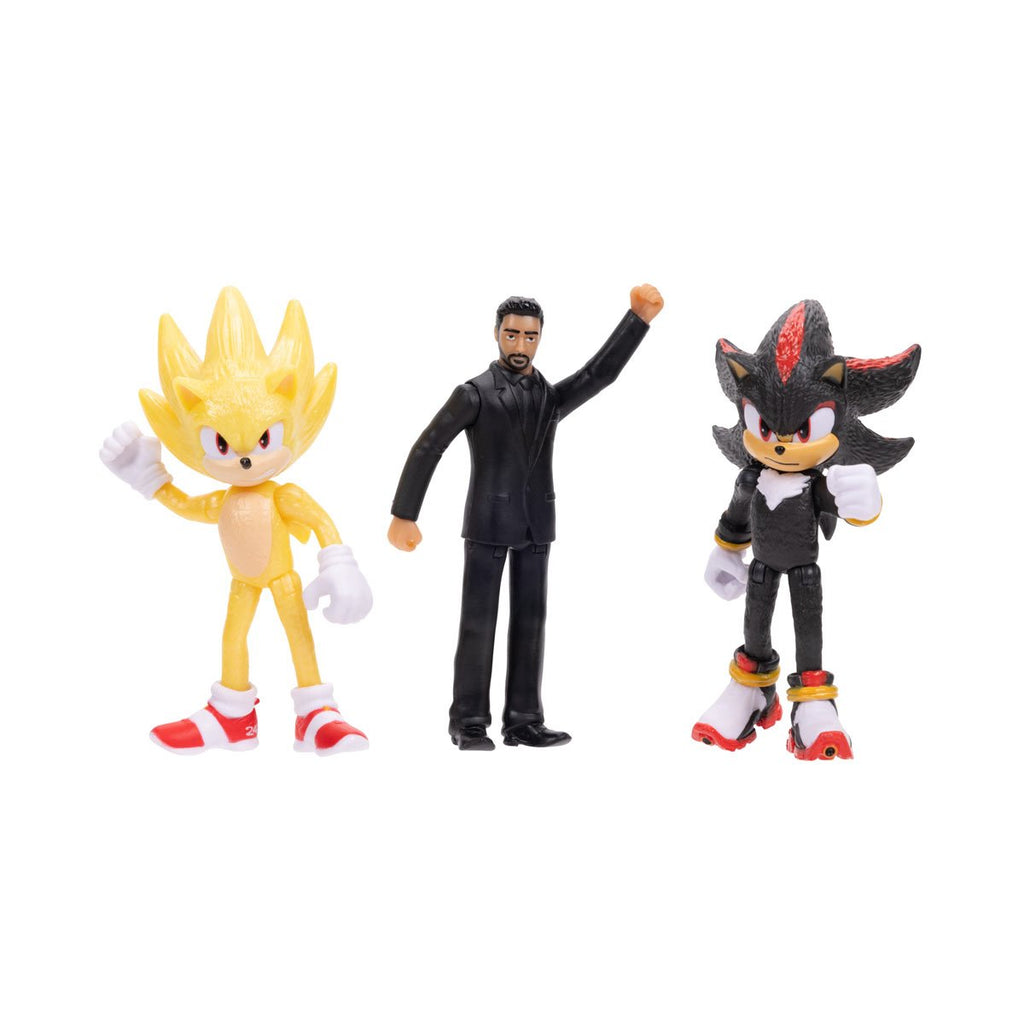 Sonic 3 Movie 2 1/2-Inch Wave 2 Mini-Figure Multi-Pack