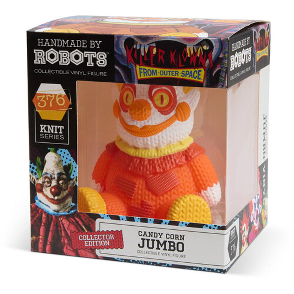 Killer Klowns from Outer Space Jumbo #376 Candy Corn Handmade By Robots Vinyl Figure