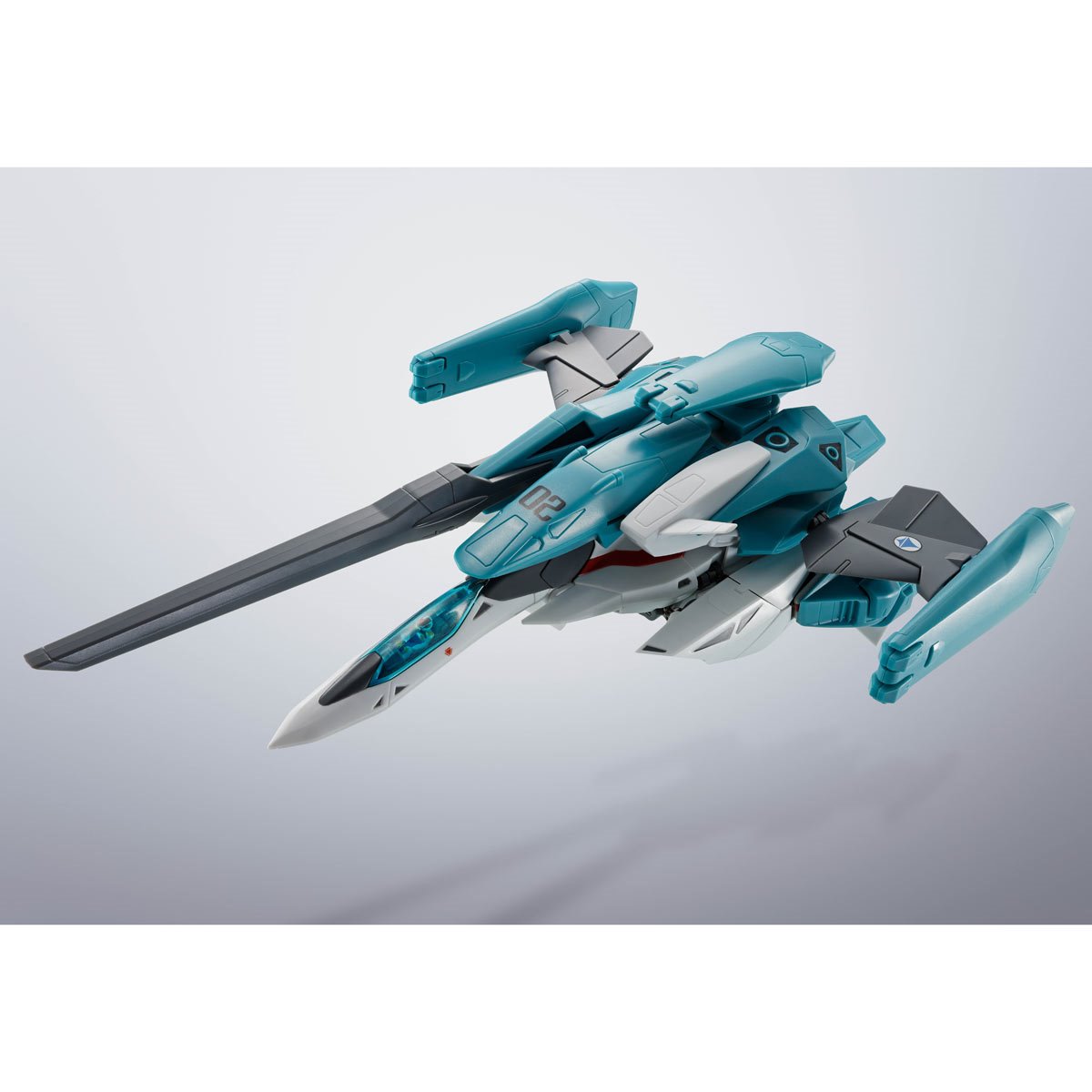 Super Dimension Fortress Macross II: Lovers Again VF-2SS Valkyrie II and SAP Silvie Gena Use Hi-Metal R Action Figure