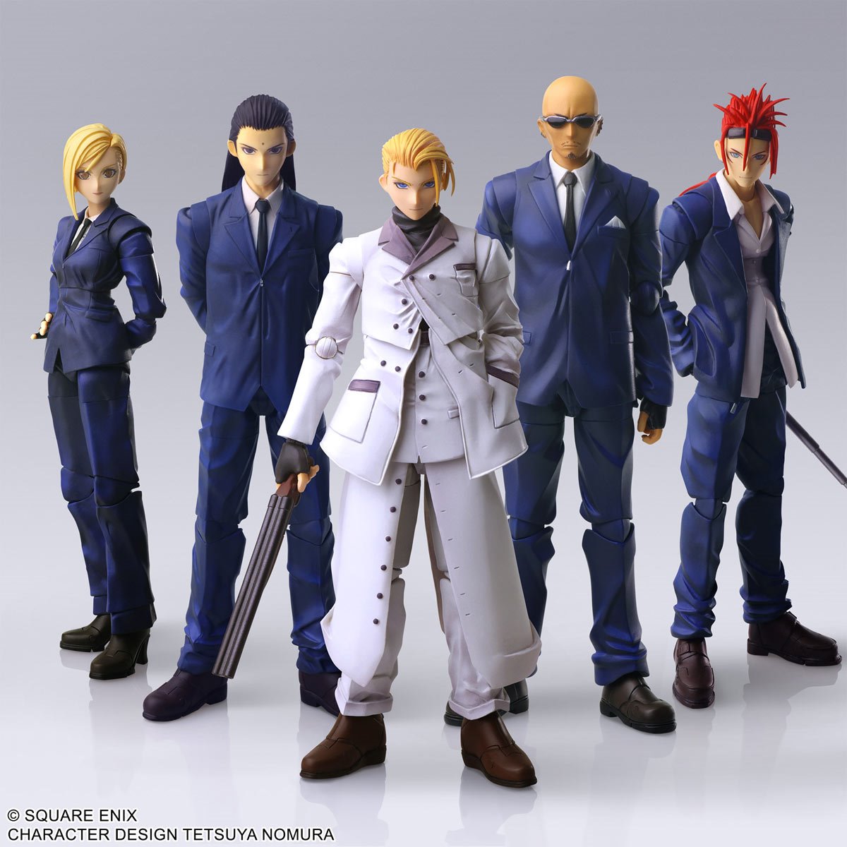 Final Fantasy VII Tseng Bring Arts Action Figure