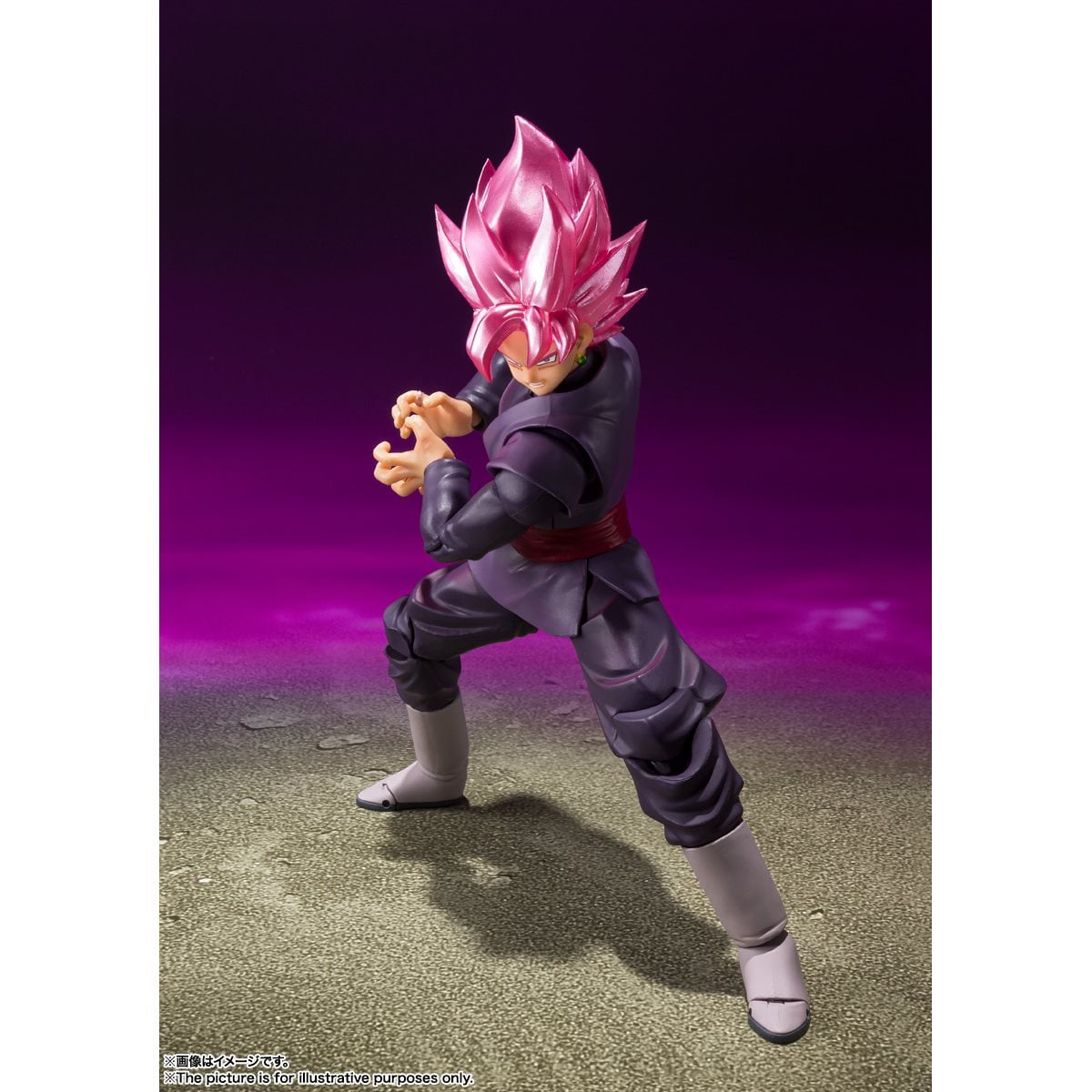 Dragon Ball Super Goku Black Super Saiyan Rose S.H.Figuarts Action Figure - Reissue