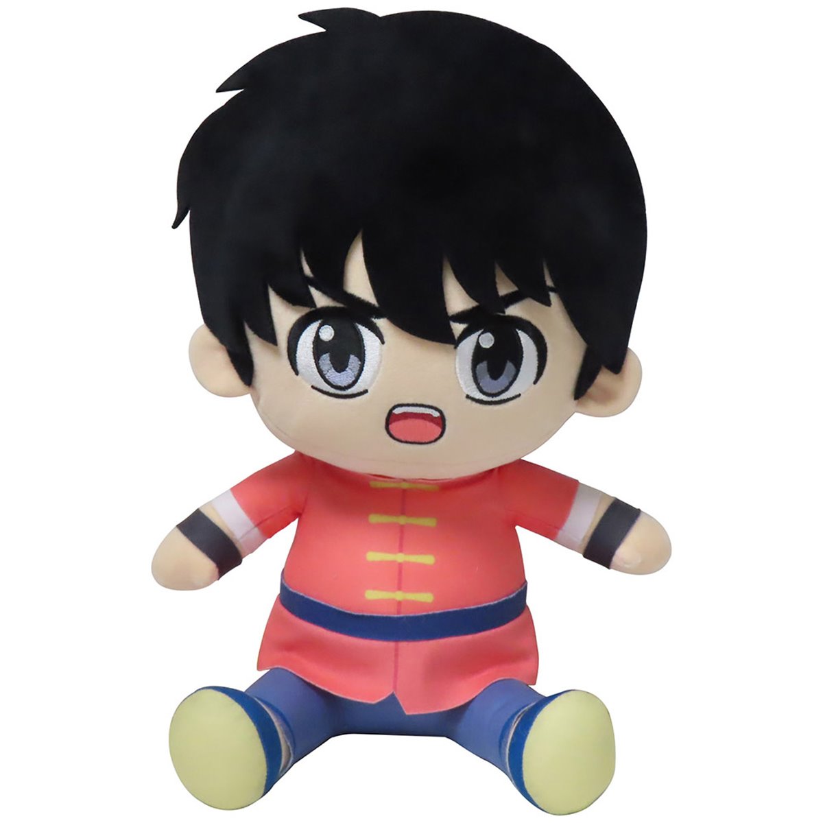 Ranma 1/2 Ranma Boy Sitting Pose 12-Inch Plush