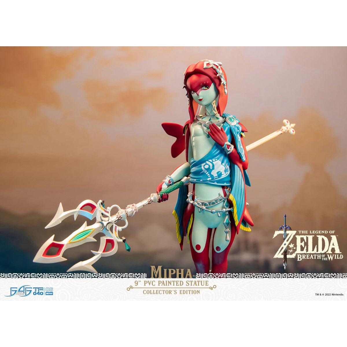 The Legend of Zelda: Breath of the Wild Mipha 9-Inch Statue Collector Edition