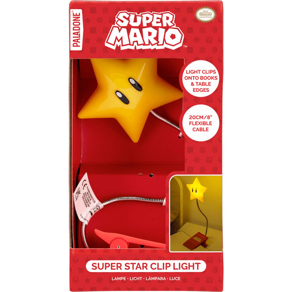 Super Mario Bros. Super Star Clip Light