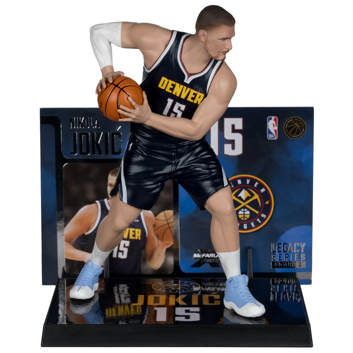 NBA McFarlane's SportsPicks Denver Nuggets Nikola Jokic 7-Inch Posed Figure