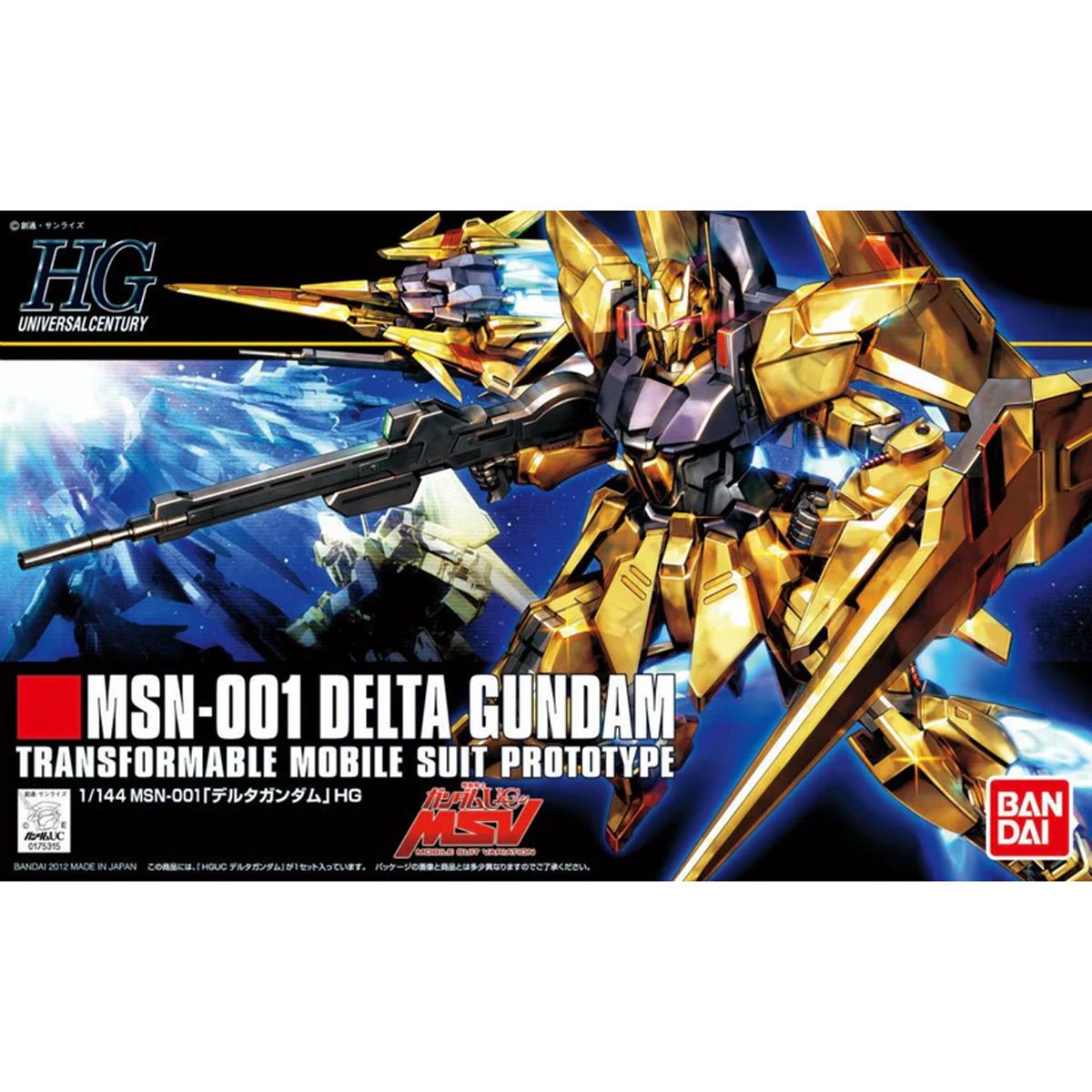 Mobile Suit Gundam Delta Gundam High Grade 1:144 Scale Model Kit