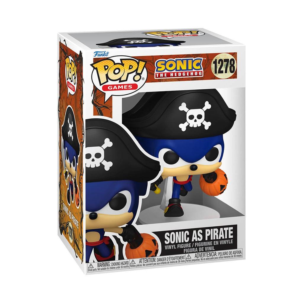 Sonic the Hedgehog Sonic as Pirate Funko Pop! Vinyl Figure #1278