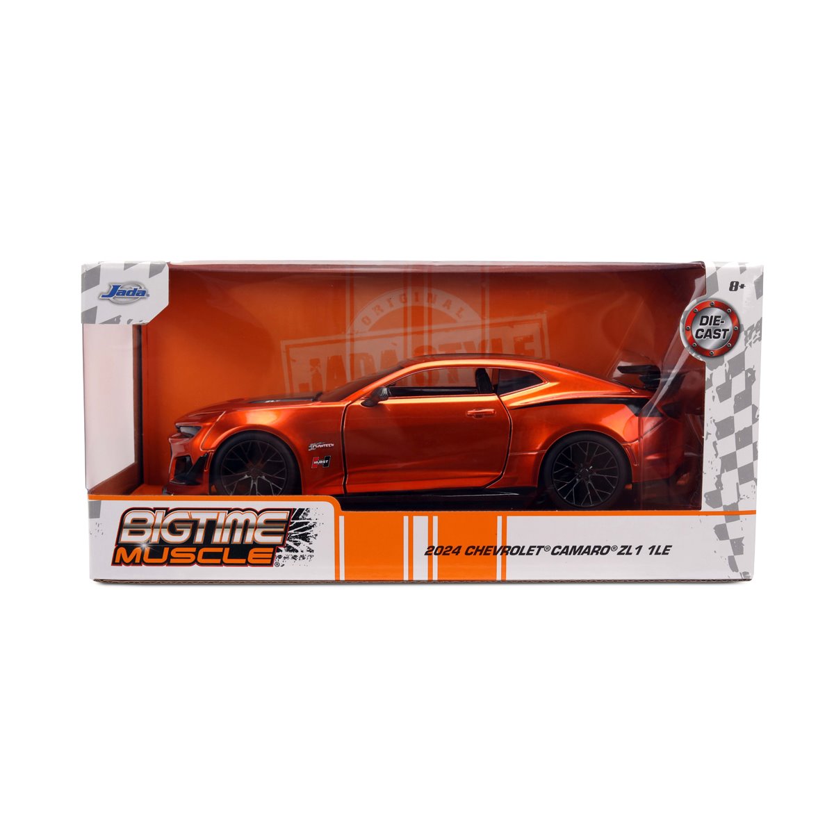 Bigtime Muscle 2024 Chevrolet Camaro ZL1 1LE 1:24 Scale Die-Cast Metal Vehicle