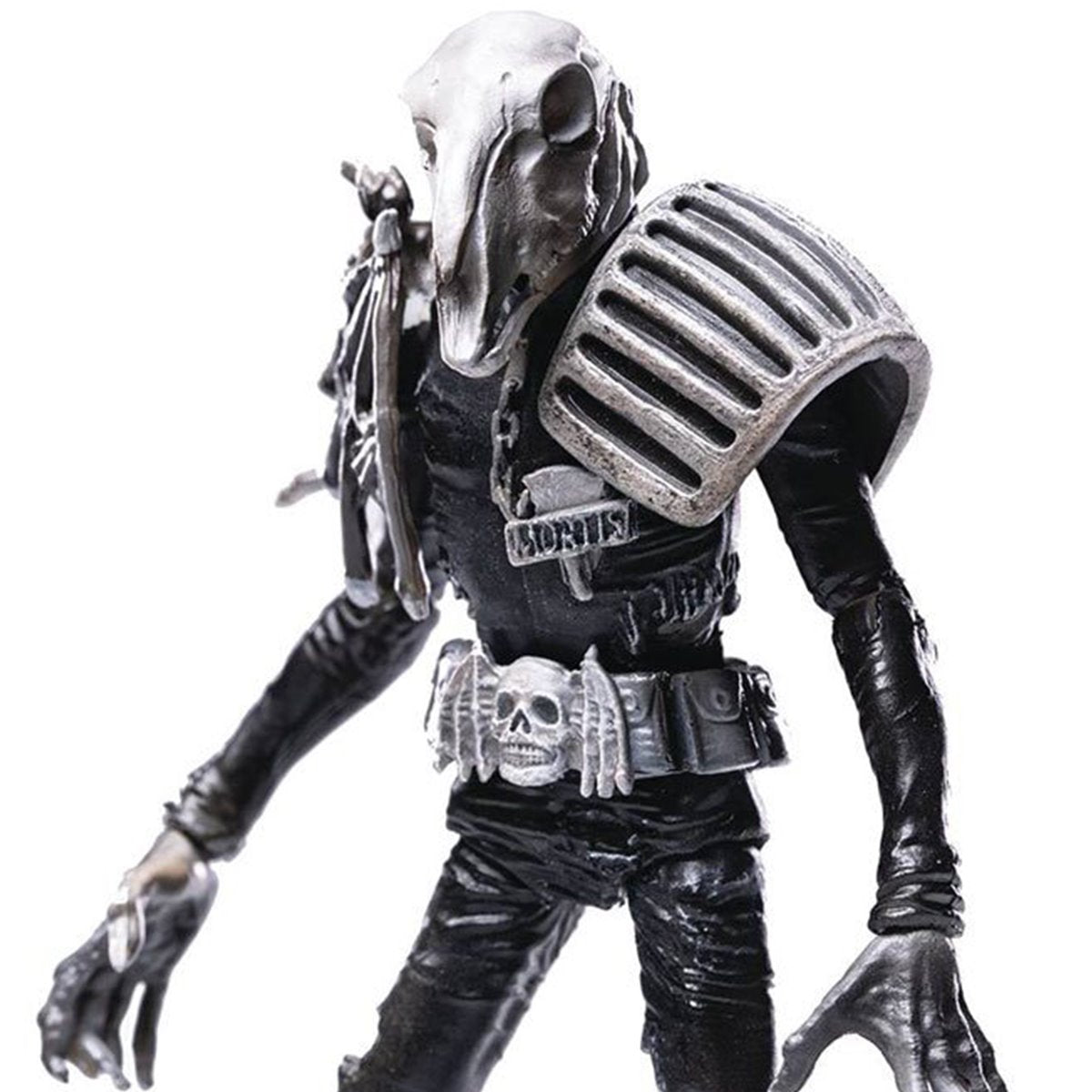 Judge Dredd Judge Mortis Black and White Exquisite Mini Series 1:18 Scale Action Figure